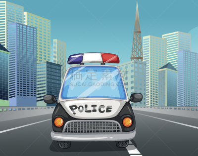 巡逻车,无人,绘画插图,剪贴画,陆用车,计算机制图,计算机图形学,户外,图像,责任