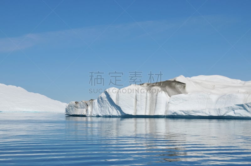 格陵兰,冰山,伊路利萨特,水平画幅,无人,北极,北美,摄影