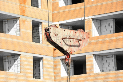 建筑工地,职业,新的,建筑设备,建筑材料,居住区,现代,建筑业,电缆绞车,抵押文件