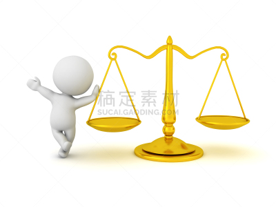 三维图形,斜靠,性格,陪审员,金色,白色背景,闪亮的,概念