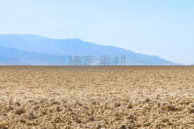火炉溪,湖床,恶水盆地,死亡谷沙漠,盐滩,美国西部,沙子,泥土,夏天,美洲