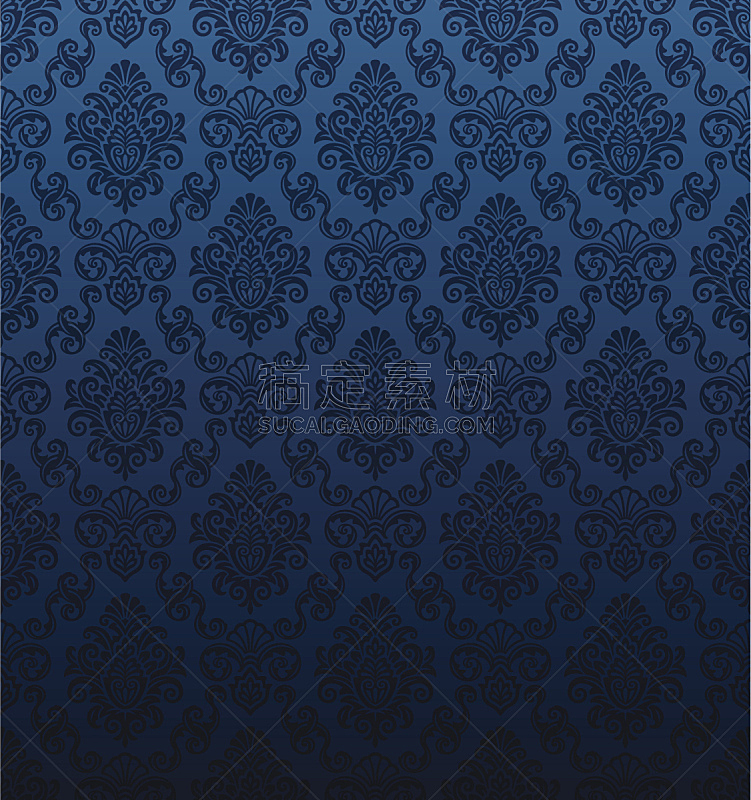 丝绸,壁纸,深蓝,巴洛克风格,花纹,背景,中世纪时代,式样,古董,纺织品