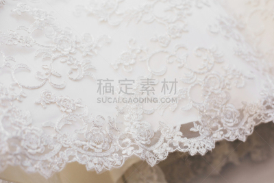 花边,婚礼,薄纱网,丝绸,女子晚礼服,美,水平画幅,纺织品,无人,轻的