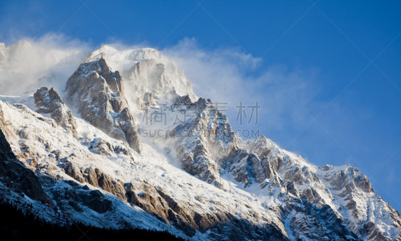 山顶,高处,奥斯塔山谷,自然,水平画幅,雪,冰河,无人,户外,白色