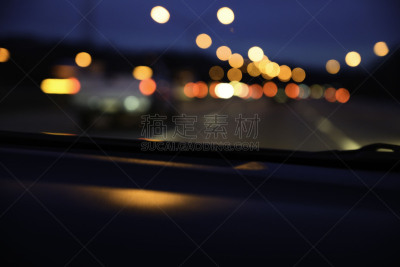 街道,背景虚化,城市生活,沥青,暗色,照明设备,汽车,交通,曙暮光,背景