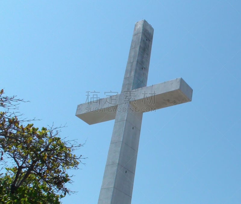 十字形,小礼拜堂,阿卡普尔科,格雷罗,墨西哥,都市风景,天空,复活节,水平画幅