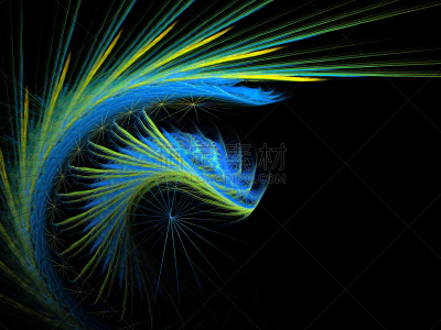 绘画插图,分形,抽象,黑色背景,螺线,梦幻运动游戏,水平画幅,纹理效果,无人,太空
