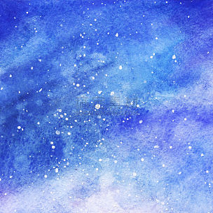 星系,星云,太空,背景,星星,多色的,水彩画,天空,灵性