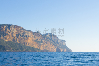 淘气岬,法国,海洋,看风景,水,天空,水平画幅,动物身体部位,海岬,蓝色的海湾