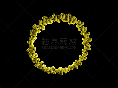 绘画插图,三维图形,分离着色,黑色,莱姆病,生物学,微生物学,显微镜,健康保健,螺线