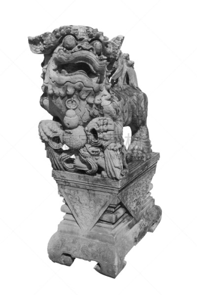 石头,雕塑,卧佛寺,曼谷,背景分离,泰国,古董,著名景点,动物,装饰物