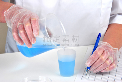 液体,量杯,化学制品,书,安全的,科学实验,里面,开着的,图像,充满