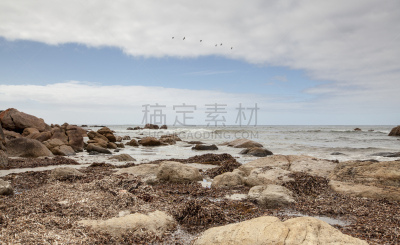 亚林加普,西澳大利亚,海湾,防空洞,天空,水平画幅,岩石,无人,云,户外