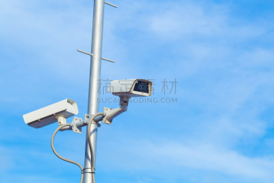 监视器,安全,杆,两个物体,天空,家庭生活,夏天,明亮,居住区