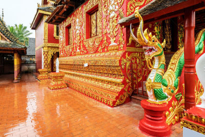 寺庙,西双版纳,建筑,天空,艺术,水平画幅,传统,旅行者,雕塑