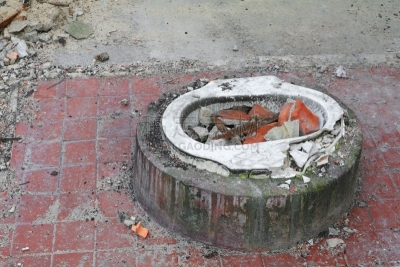 留白,古老的,卫生间,文字,公园,座位,水平画幅,无人,浴室,泥土