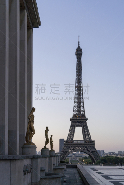 埃菲尔铁塔,巴黎,欧洲,建筑结构,国际著名景点,法国,垂直画幅,图像,埃菲尔铁塔复制品,无人
