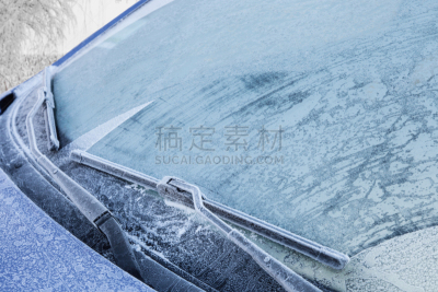 挡风玻璃,冻结的,汽车,外立面,水平画幅,雪,无人,陆用车,玻璃,早晨