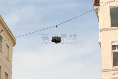 靴子,悬挂的,被抛弃的,电缆,鞋带,电力线,图像,无人,布赖顿,正装鞋
