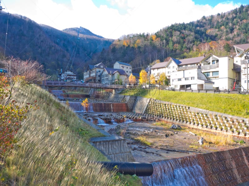 北海道,乡村,温泉,日本,层云峡,大雪山国家公园,大雪山,旭川,上川,上川支厅