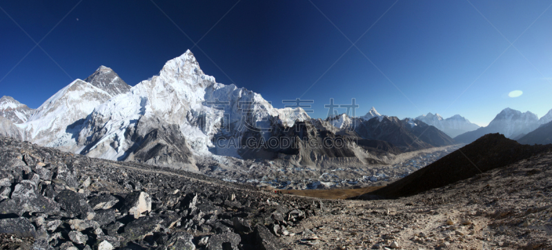 努子峰,洛子峰,珠穆朗玛峰,山,全景,国格佑峰,khumbu glacier,戈焦湖,戈焦山谷,冰瀑