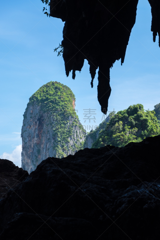 石灰石,山,风景,洞穴,馕,佛,垂直画幅,天空,钟乳石,美