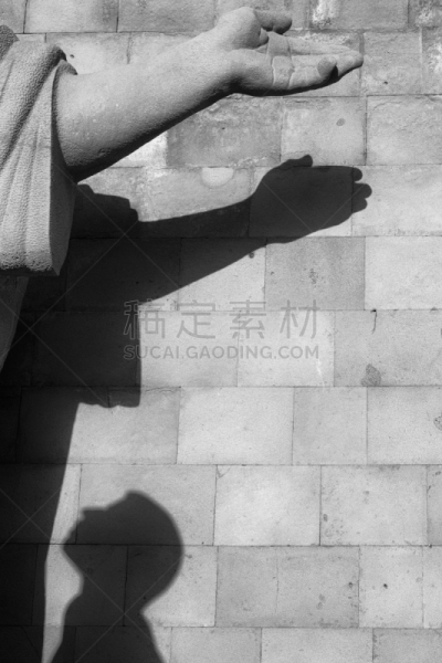 教父,埃里温市,亚美尼亚,雕像,阴影,垂直画幅,建筑,户外,白昼,儿童