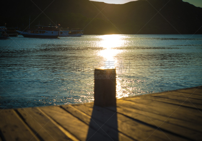 船,弗罗里斯岛,库莫度,热带气候,黄昏,水湾,夏天,户外,天空,印度尼西亚