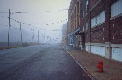市区路,霍利奥克,消防栓,美国,水平画幅,无人,路,房屋建设,城市生活,城市