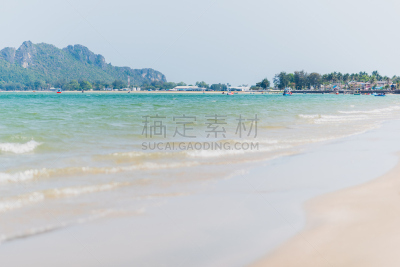 巴蜀,城市,海洋,水,天空,水平画幅,沙子,无人,户外,泰国