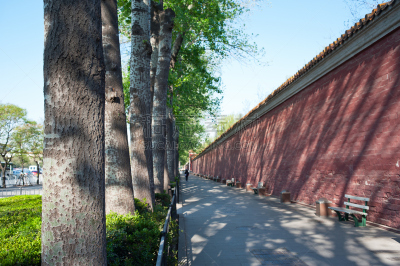 北京,古老的,纪念碑,旅游目的地,水平画幅,建筑,无人,椅子,户外,红色