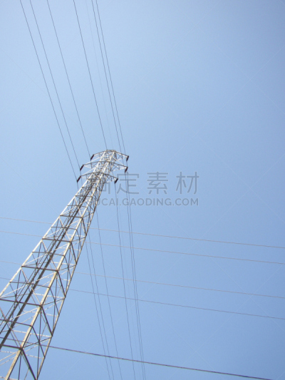 电力线,天线引入线,电力电缆,沟通障碍,水电站,垂直画幅,天空,高视角,能源,铝