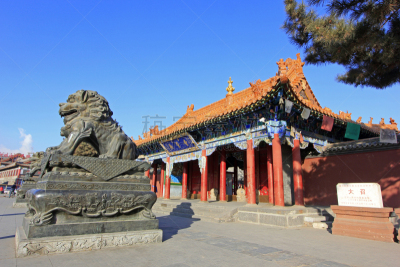 特写,雕塑,铜狮子,寺庙,纪念碑,灵性,古董,水平画幅,传统,金属
