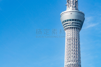 塔,天空,日本,东京,蓝色,天空树,部分,2018,十一月,建造