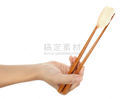 寿司,罗非鱼,清新,一个物体,背景分离,日本食品,拿着,份量,木制,影棚拍摄