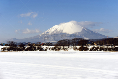 岩手县,日本,火山,霞石,岩手山,东北片区,自然,天空,水平画幅,地形