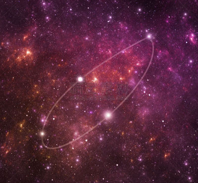 星座,内质网,天空,星系,水平画幅,夜晚,无人,绘画插图,星云,明亮