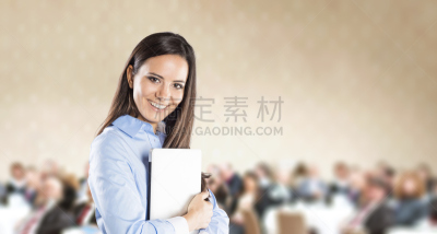 商务研讨会,讲师,笔记本电脑,座位,水平画幅,会议,人群,商务会议,白人,男商人