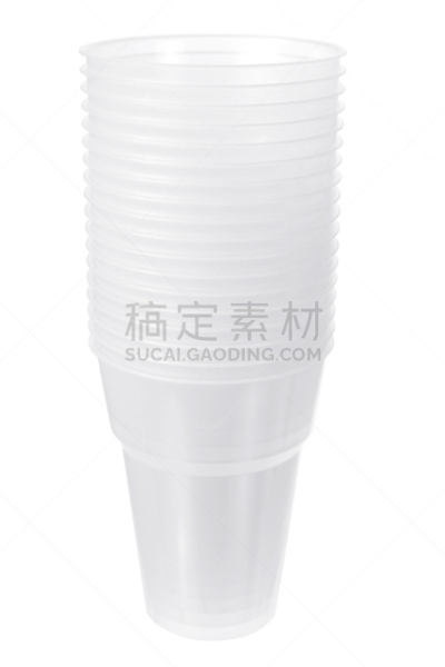 一次性杯子,垂直画幅,一次性物品,无人,烧杯,白色背景,背景分离,影棚拍摄,容器,空的