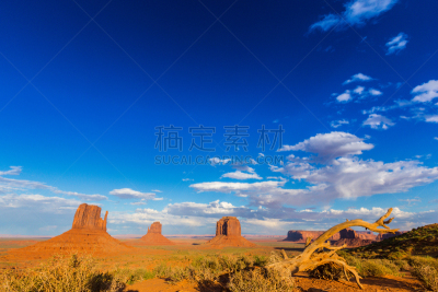 风景,亚利桑那,纪念碑山谷,自然美,在下面,热,光,天空,岩层,北美