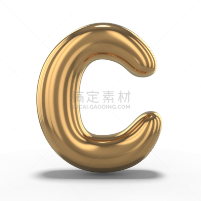 三维图形,英文字母c,气球,充气品,白色背景,分离着色,背景分离,美术工艺,字母,风