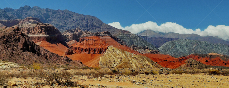 萨尔塔省,卡法亚特,阿根廷,天空,安地斯山脉,水平画幅,山,无人,2015年,全景
