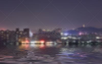 夜晚,建筑外部,广东省,江门,公亩,曙暮光,黄昏,现代,商业金融和工业,河流