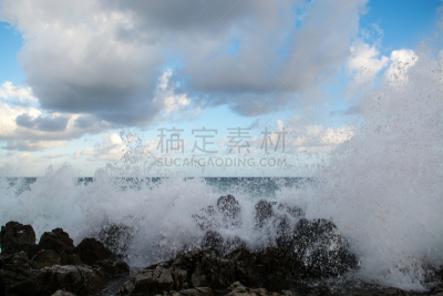 暴风雨,海洋,云,风景,水治疗法,伊特鲁里亚海,间歇泉,爱琴海,生物学过程,健康水疗