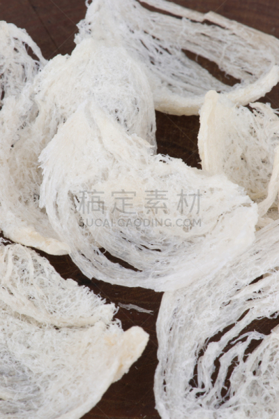 特写,燕窝,人体胶原蛋白,垂直画幅,生食,东亚,干的,甜点心,鸟巢,工业