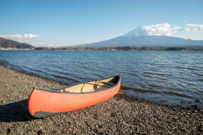风景,海滩,富士山,船,背景,自然美,非都市风光,地形,户外,季节