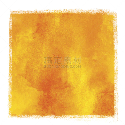 橙色,正方形,涂料,黄色,玷污的,水彩画,滚刷,水彩颜料,波纹,水彩画颜料