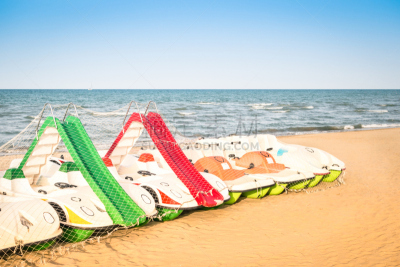 Rimini,夏天,海滩,意大利,脚踏船,季节,大滑梯,特雷米蒂群岛,Viareggio,伊斯基亚岛