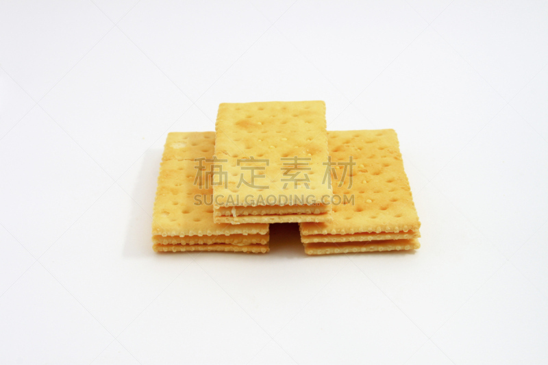 饼干,凝乳,水平画幅,奶油,白色背景,小吃,部分,白色,切片食物,精神振作