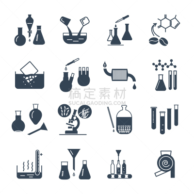 黑色,化学制品,计算机图标,实验室设备,试管,显微镜,化学元素周期表,漏斗,生物科技,温度